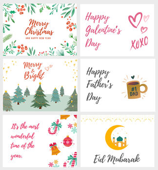 Secret Santa “Merry And Bright” Letterbox Pamper Gift | Pre Orders, 8 of 8