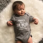 Mummy You're The Best Personalised Babygrow, thumbnail 1 of 8