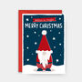 Christmas Gnome Card. Single Card Or Pack Of Six, thumbnail 4 of 4