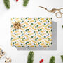 Luxury Yellow Matisse Inspired Gift Wrap, thumbnail 2 of 7