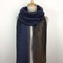 Reversible Merino Wool Shawl/ Scarf, thumbnail 5 of 10