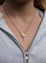 Gold Vermeil Coin And Pearl Necklace, thumbnail 1 of 2