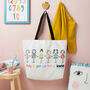 Girl's Personalised Shopping Bag, thumbnail 1 of 3