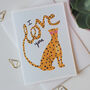 Leopard Love Valentine's Day Card, thumbnail 6 of 6