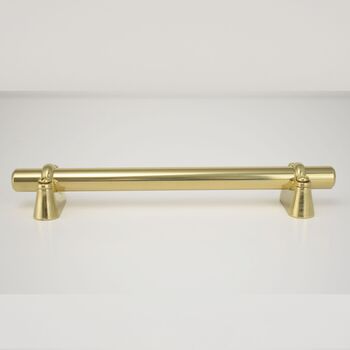Solid Brass Bar Pull With Solid Brass Extenders, 2 of 4