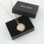 60th Birthday 1964 Lucky Sixpence Spinner Necklace, thumbnail 5 of 6