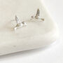 Little Bird Stirling Silver Studs, thumbnail 2 of 4