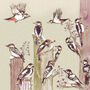 'Lesser Spotted Woodpeckers' Print, thumbnail 3 of 3