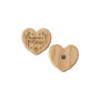 Oak Heart Magnet 'Happiness Is Homegrown' | Home Decor | Fridge Magnet, thumbnail 2 of 2