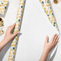 Luxury Yellow Matisse Inspired Gift Wrap, thumbnail 5 of 7