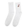 Embroidered Dogs Men's Cotton Crew Socks Three Pack, thumbnail 5 of 5