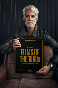 History Of Film Through The 1960's Personalised Gift Movies History Book, 3 of 10