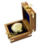 Personalised Brass Pocket Watch With Wooden Box, thumbnail 6 of 12