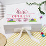Printed Personalised Bunny East Gift Box, thumbnail 7 of 8