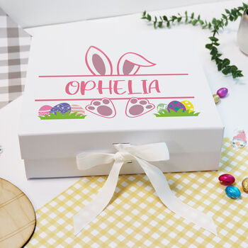 Printed Personalised Bunny East Gift Box, 7 of 8