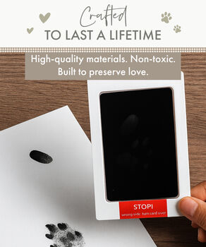 Pet Safe Non Toxic Paw Print Ink Pad Kit, 5 of 12