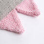 Dinosaur Baby Bonnet Easy Knitting Kit, thumbnail 6 of 12