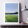 Bury Fc Gigg Lane Cemetery End And South Stand Poster, thumbnail 1 of 7