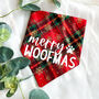 Merry Woofmas Dog Bandana, thumbnail 2 of 6