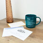 Father's Day Gift Mug For Dad With Card Gifts For Stepdad, thumbnail 4 of 5