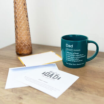 Father's Day Gift Mug For Dad With Card Gifts For Stepdad, 4 of 5