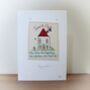 New Home Card, Embroidered, Personalised, thumbnail 12 of 12