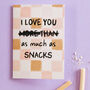 Funny Snack Card, thumbnail 1 of 6