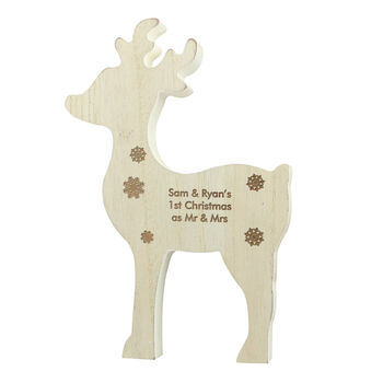 Personalised Christmas Reindeer Gift For Friends, 4 of 5