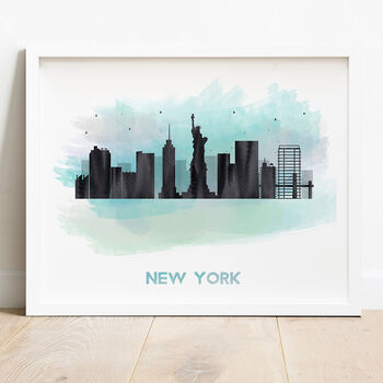 New York Skyline Art Print, 3 of 7