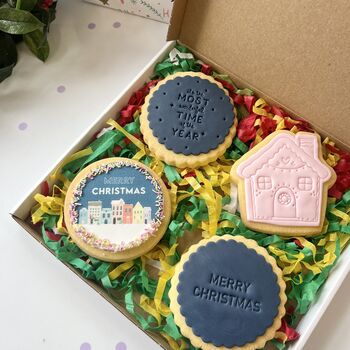 Christmas Houses Cookie Box, 2 of 3