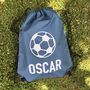 Personalised Children's Drawstring Football Pe Bag, thumbnail 2 of 5