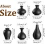 Set Of Five Small Ceramic Vases Decorative Vases, thumbnail 9 of 10