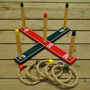 Traditional Wooden Quoits Garden Game, thumbnail 4 of 4