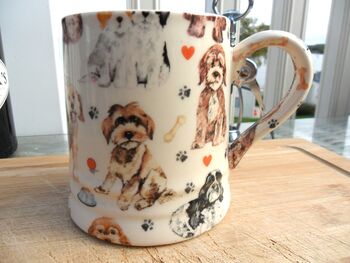 Tankard Mug In Cockerpoo Design, 8 of 11