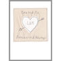 Personalised Cupids Arrow Anniversary / Valentines Card, thumbnail 6 of 12