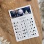 Moon And Stars 2022 Calendar A4 Print, thumbnail 1 of 2