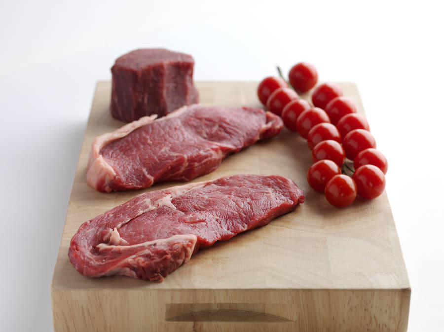 Steak And Wine Gift Box By Paul & Kirsty's Perfect Night In