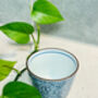 Set Of Two Japanese Blue Ornate Drinking Tea Cups, thumbnail 2 of 3