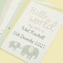 Personalised Baby Milestone Cards, thumbnail 2 of 6