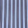 Men's 'Navy Spark' Stripe Crisp Cotton Robe, thumbnail 5 of 5