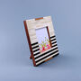 G Decor The Blackline Edit Handcrafted Horn Bone And Brass Photo Frame, thumbnail 2 of 3