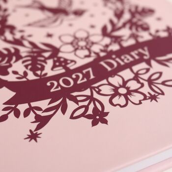 Whimsical A5 Hardcover 2027 Diary, 8 of 10
