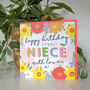 Celebration Birthday Niece Card, thumbnail 2 of 2