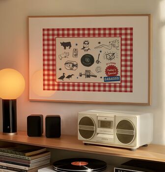 Sopranos Inspired Illustrations Print, 4 of 5