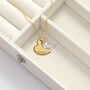 Personalised Heart And Wing Necklace, thumbnail 5 of 12