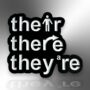 Homophones Grammar Themed Enamel Lapel Pin Badge, Gifts For Teachers And Writers, Teacher Accessory For Lanyard, thumbnail 3 of 8