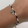 Newcastle United Fc Bead Bracelet For Football Fans, thumbnail 1 of 5