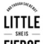 'And Though She Be But Little..' Wall Sticker, thumbnail 2 of 3