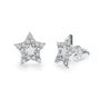 Twinkle Stars Silver Studs Earrings Gift, thumbnail 3 of 3