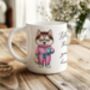 Personalised Husky Morning Coffee Pet Dog Gift Mug, thumbnail 1 of 2
